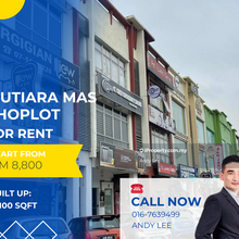 Taman Mutiara Mas Shop Lot for Rent