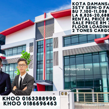 Autopark City @ Kota Damansara Brand New 3sty Semi-D  Factory Kd
