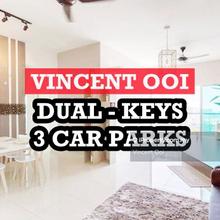 3 Carparks! Orchard Ville 1623sf Dual-key Seaview Corner Bayan Lepas