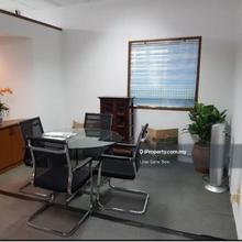 Partly Fitted Office, with Lift, 24hr security, near to LRT station