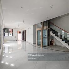 3 storey semi detached at kg likas 