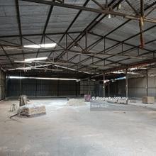 Kepong aman puri warehouse factory rent near damansara plus ldp duke 
