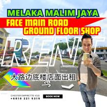 Face Main Road Ground Floor Shop at Malim Jaya near Merdeka Permai