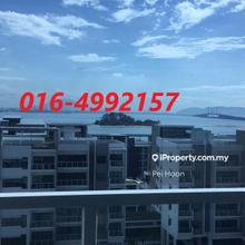 Waterfront condo with Sea view and Penang bridge view 