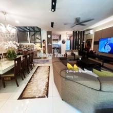 Shah Alam Laman Glenmarie 3 sty superlink with Fully Renovated Extendd