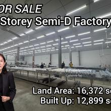 Bizhub Skudai 8 Three Storey Semi-D Factory Skudai Johor