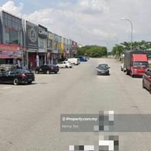 Facing busy main road shop for sale