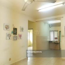 Full Loan 100% Ground Floor Corner Pangsapuri Kasuarina Gated Guarded