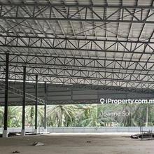 Warehouse newly build with ccc at jenjarom for sale!!
