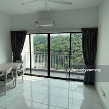 Partly furnished unit move in condition