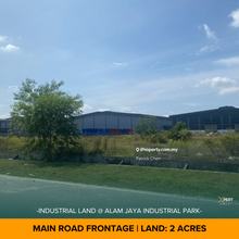 Main Road 2 acres Industrial land @ Alam Jaya Industrial Park