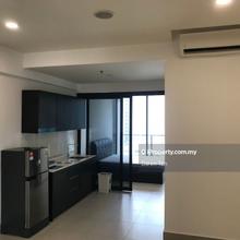Kl city jalan kuching partial furnished condo for rent at rm1,350