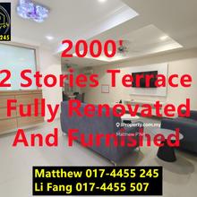 Lorong Delima - 2 Stories Terrace - Fully Furnished - Greenlane