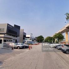 Semi-d factory with 3-sty office for sale at Temasya Glenmarie