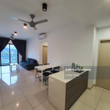 2 rooms 2 bathrooms fully furnished in high floor 