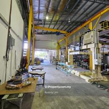 Extended and Renovated Semi-D factory for sales