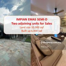 Impian Emas Semi D Adjoining Unit For Sales