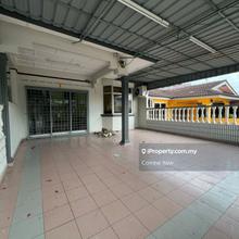 Taman Muhibbah single storey house for rent Kluang 