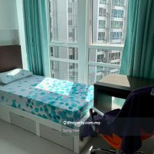 3bedrooms with 3 airconds , full partition , viewing anytime
