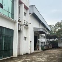 Kawasan Perindustrian Tampoi Indah 1.5 Storey Semi D Factory Freehold