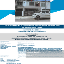 Auction Bertam Perdana 5 !! Below Market Price!!