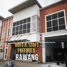 Rawang Freehold 80x120 available for rental now
