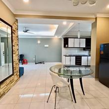 Corner unit with garden view