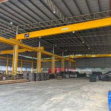 Ulu Tiram (F329) - Open Shed Detached Factory For Rent.