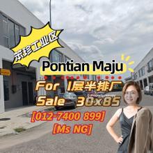 Johor Pontian Maju Terrace Factory 