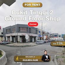 Bukit Tinggi 2 Corner Ground Floor Shop For Rent