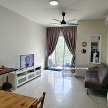 Fully Furnished Condo walking distance to MRT D'sara Damai for Rent!