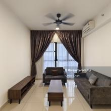 Trion KL 689sf 2 R 1 B Near MRT Fully Furnished Unit For Rent