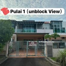 Double storey house for rent @ Escadia (Desaru)