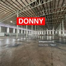 Kulim Padang Meha 1 Storey Factory for Rent, Nice Condition