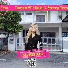 Kulai Taman Ypj Partially Furnished 2 Storey Terrace House 3bed