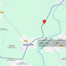 Prime 2.9-Acre Freehold Flat Land for Sale in Sungai Pelek Main Road