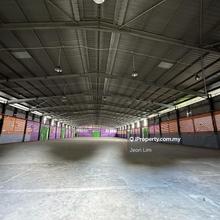 Single Storey Warehouse 30,000sf Pandamaran Port Klang for Rent