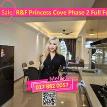Johor Bahru R&F Princess Cove Phase 2 Full Furnished 3bed with Carpark