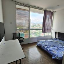 Corner lot with nice balcony view