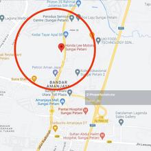 Land Beside Road, Honda, C-Mart Toll Sungai Petani Utara For Sale