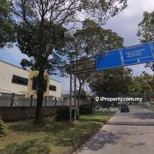 Detached factory with 3-sty office for sale at Mokara Kota Kemuning
