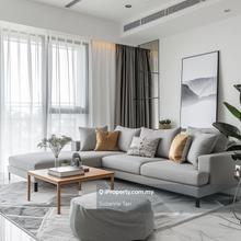 LRT Condo near Pavilion / Freehold ROI 15% / Free Furnished / New Unit