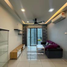 Actual Unit, Fully Furnished Kitchen and Aircond