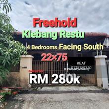 Klebang single storey good condition cheap house for sale 