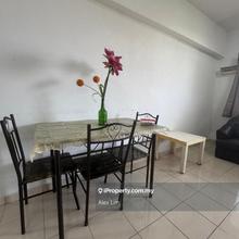 Segar Apartment Partial Furnished Taman Segar Cheras For Sale