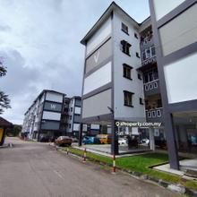 Mampu Milik Flat Taman Pelangi Indah Ulu Tiram -12hrs Security