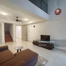Temasya 8 duplex penthouse 3r3b rare unit fully furnished for rent