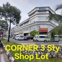 3 Storey Shop Corner Unit For Rent!