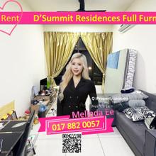 Johor Bahru D'Summit Residence Fully Furnished 1bed with Carpark