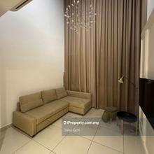 Bachelor type loft unit, full furnished 